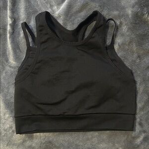 Women's Black Sports Bra